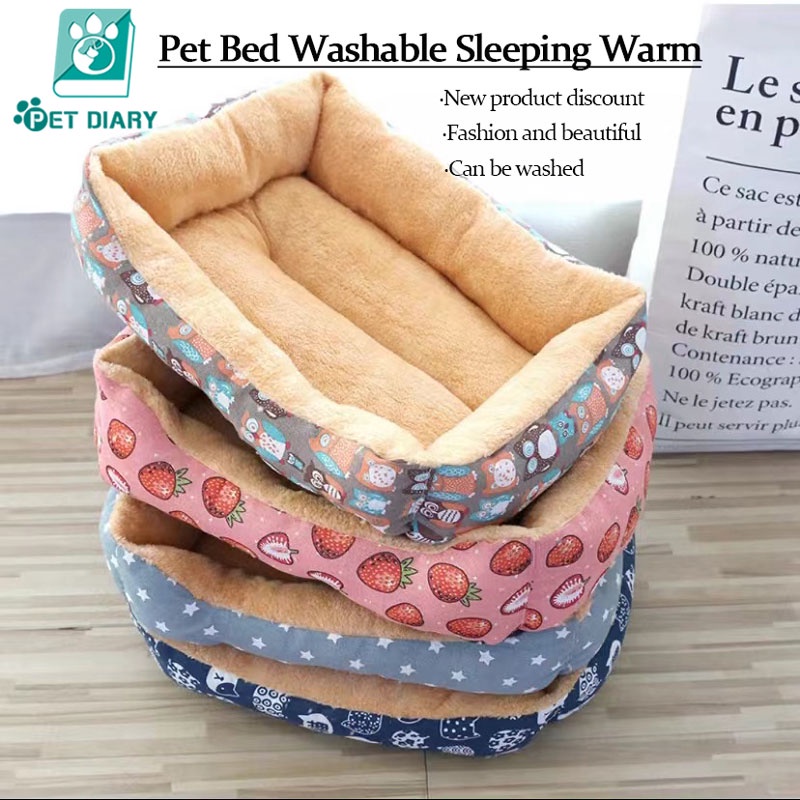 Pet Bed Mat Cat Bed Dog Bed Washable Sleeping Warm Soft Pet Mat Cat Mat