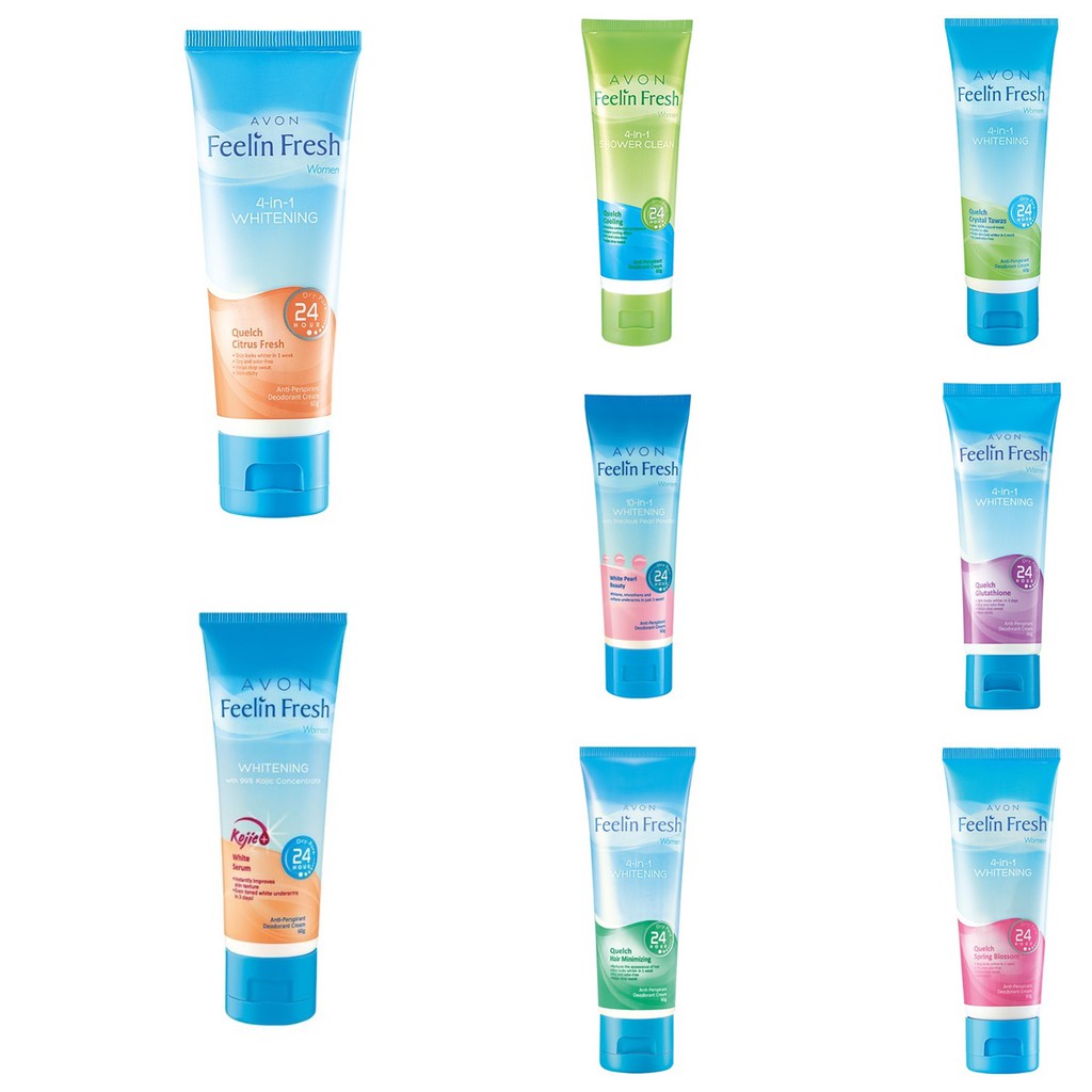 AVON Feelin Fresh Quelch AntiPersipirant Deodorant Cream 60 G