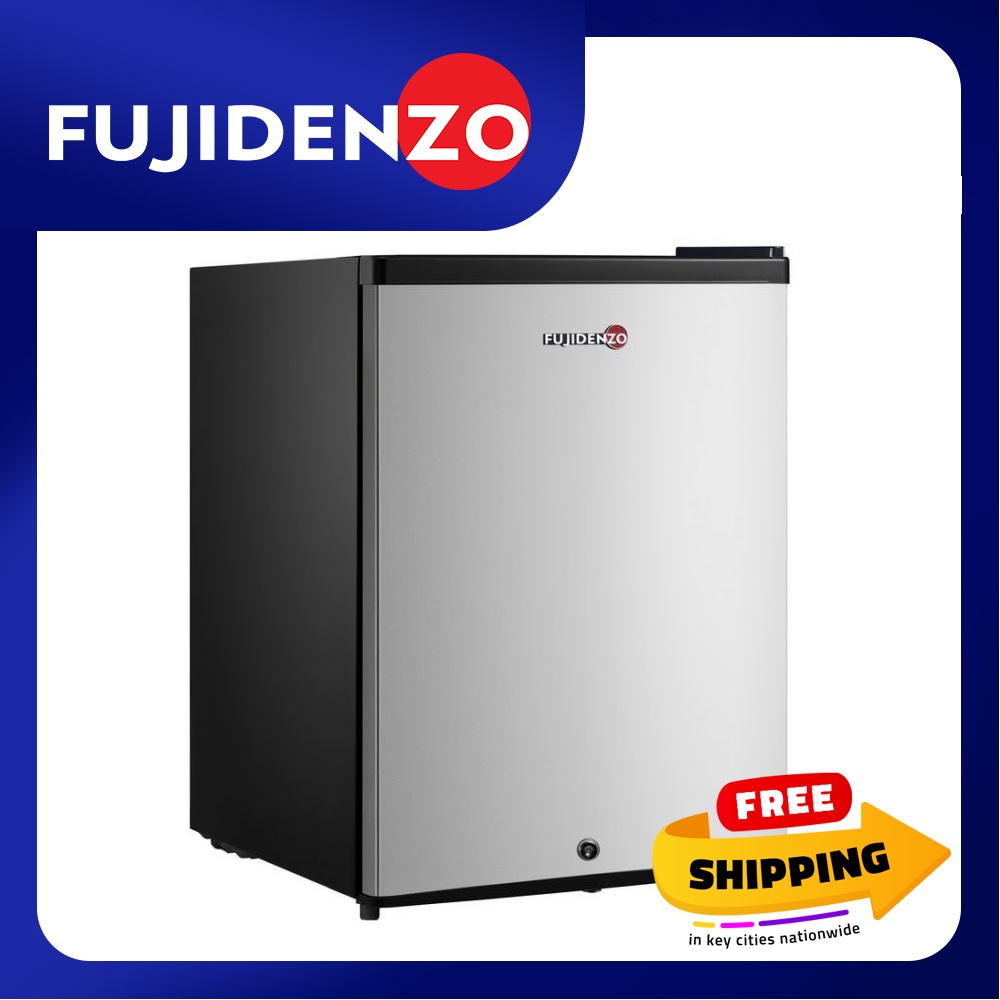 Fujidenzo 3.0 cu. ft. Personal Refrigerator RB30MKS (Stainless Steel