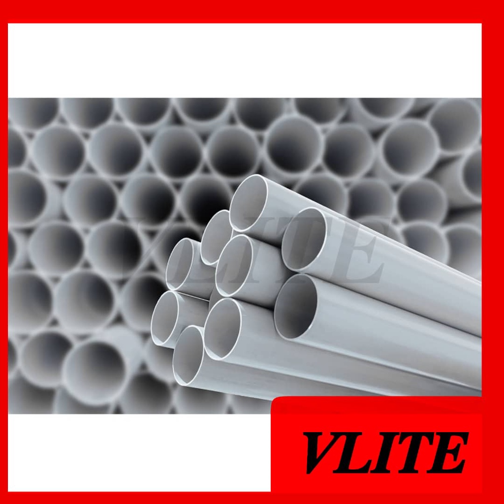 PVC Pipe 4.5Feet 20mm 3/4" / 25mm 1" inch PVC Electrical Conduit Pipe