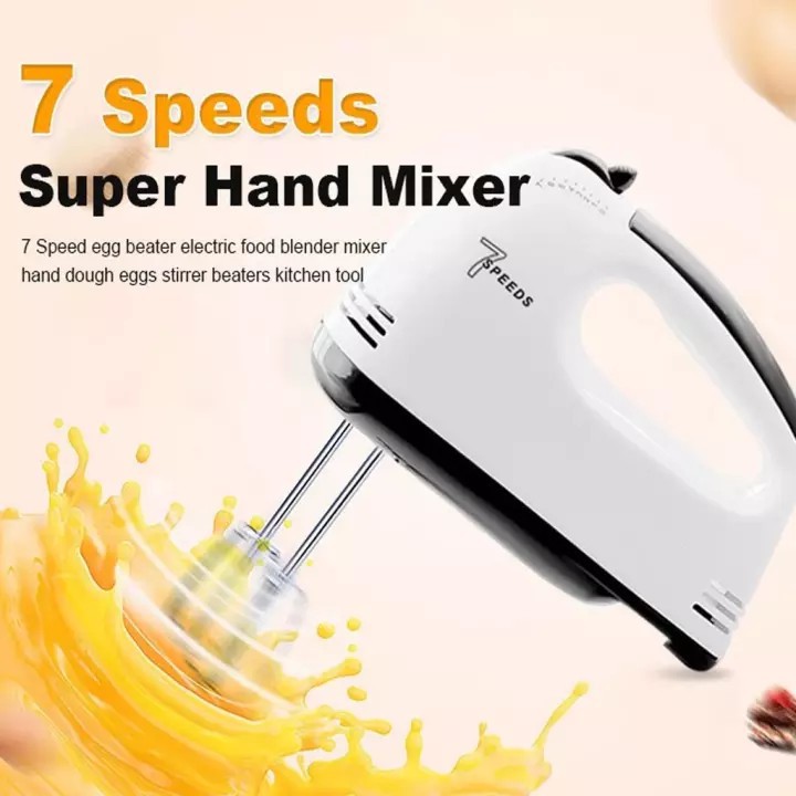 SCARLET HAND MIXER SUPER HAND MIXER 7 SPEED / EASY TO HOLD Shopee