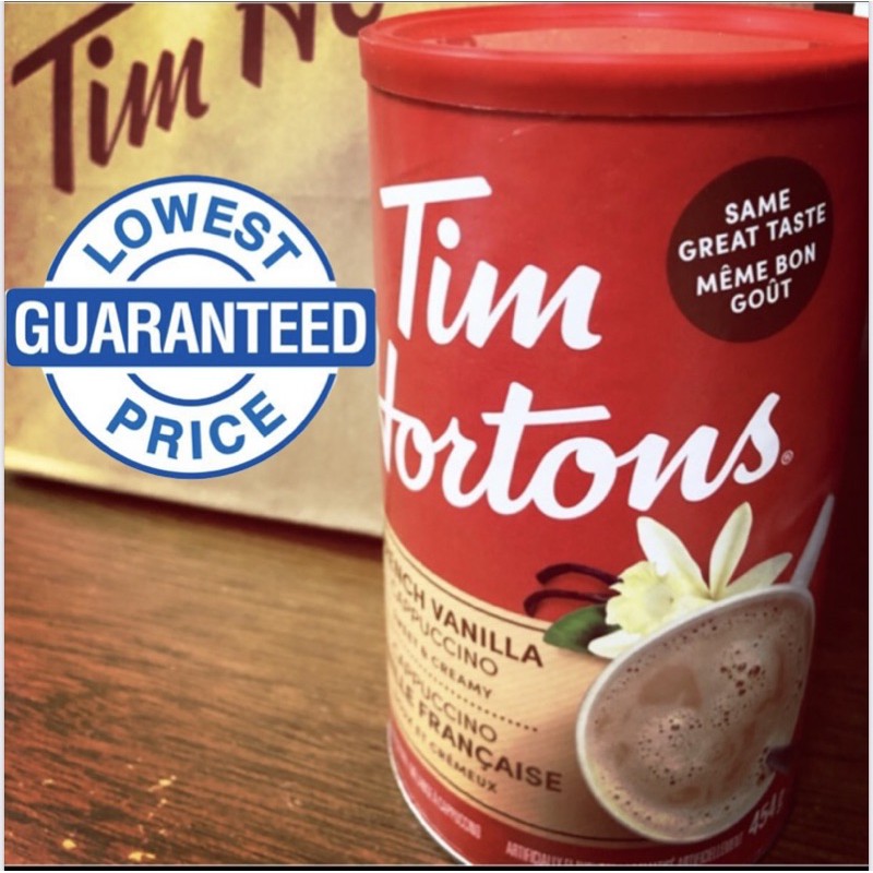 Authentic Tim Hortons French Vanilla BB January 2023 Shopee Philippines