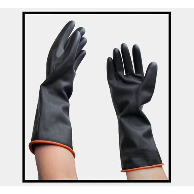 SUN Industrial gloves acid and chemical resistant 14"(Sun) Shopee
