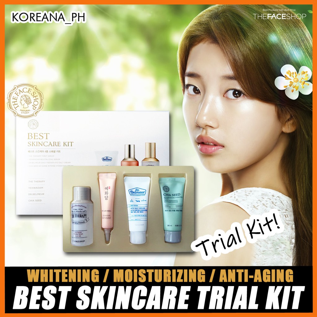 [The Face Shop] Best Skincare Kit (4 item) Shopee Philippines