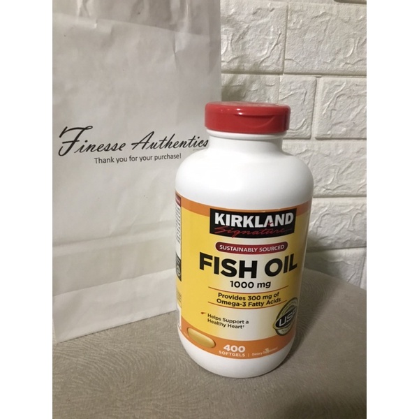 Kirkland Fish Oil 1000mg Shopee Philippines