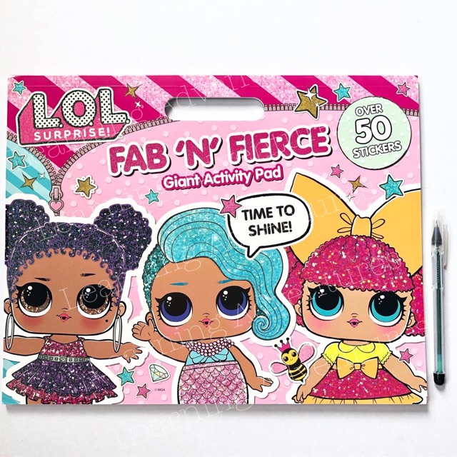 Giant Activity Pad LOL, Shimmer and Shine, Nick Jr, Paw Patrol, PJ
