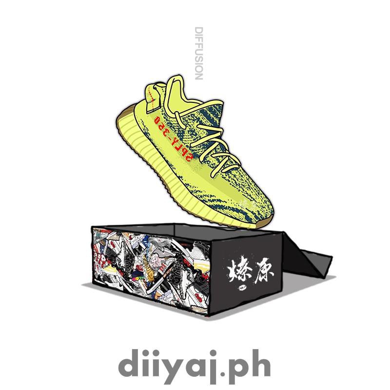 yellow zebra yeezy buy best