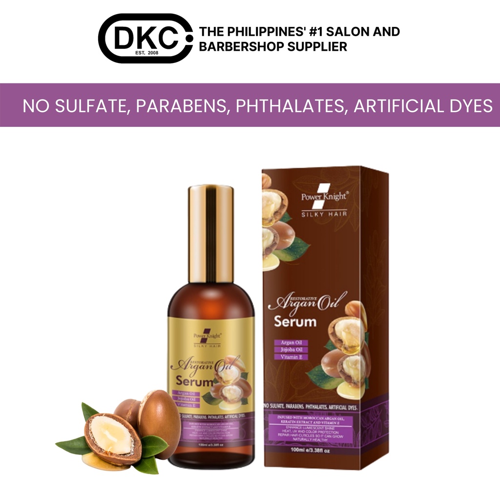 DKC Argan Oil Restorative Hair Serum 100ml for Dry Colored Hair