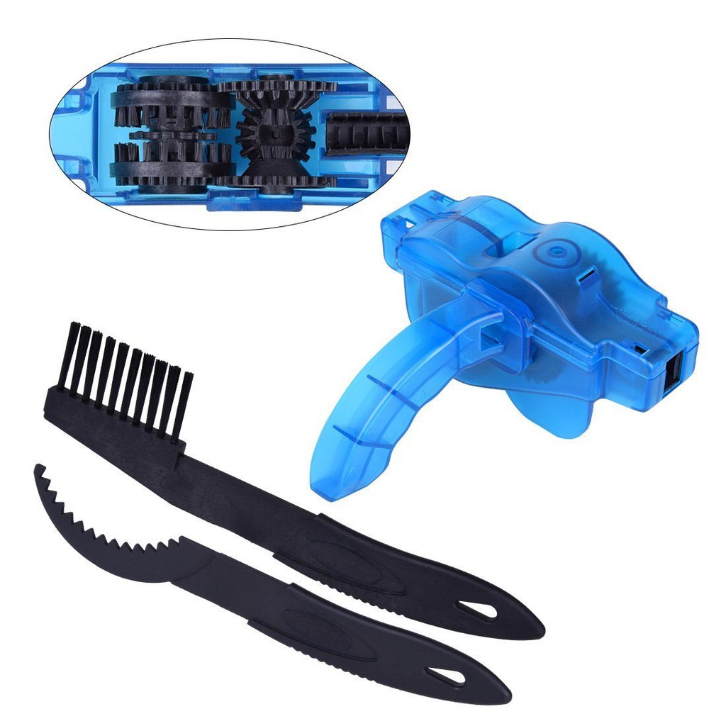 Bicycle Mountain Bike Chain Cleaner with Brush Set Shopee Philippines