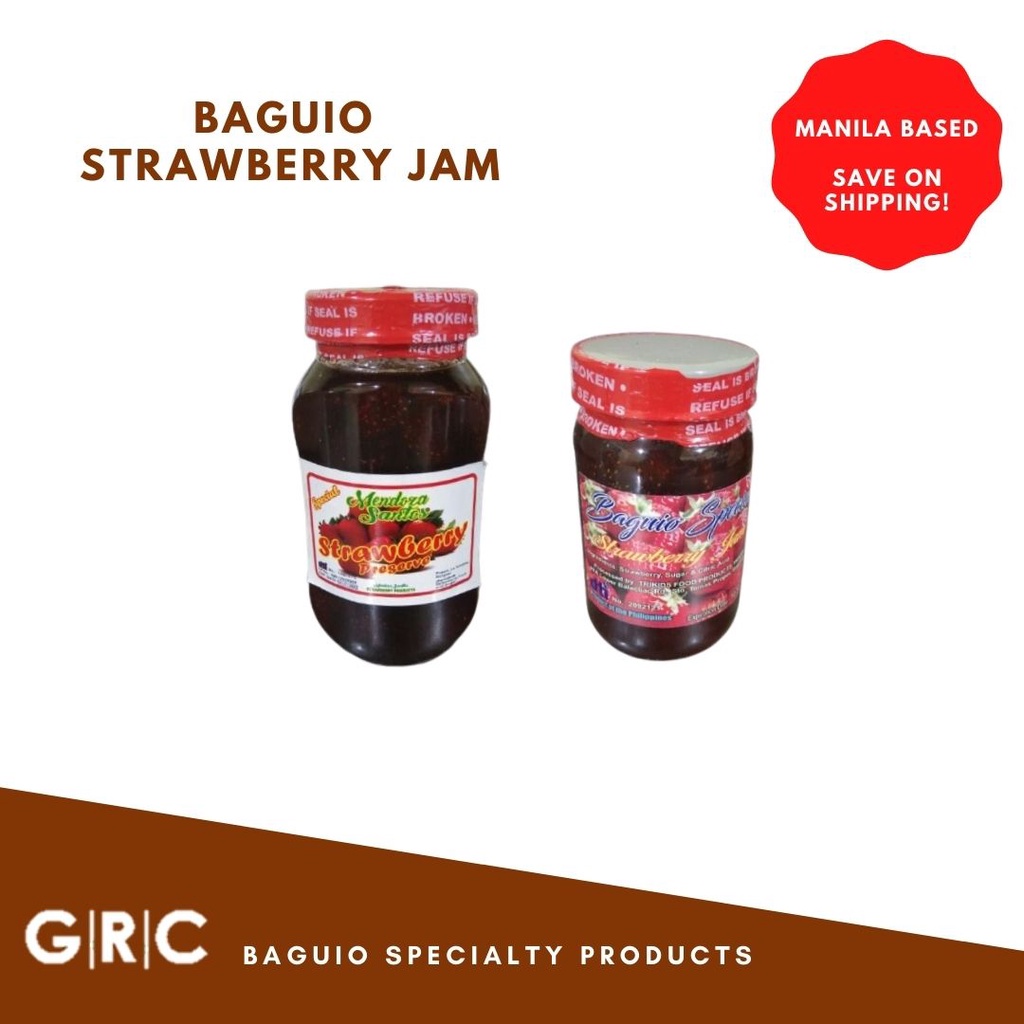 Baguio Strawberry Jam Shopee Philippines