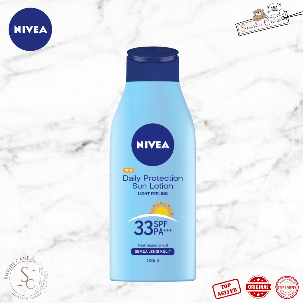 Nivea Body Lotion Daily Protection Sun SPF33 PA++ 100mL Shopee