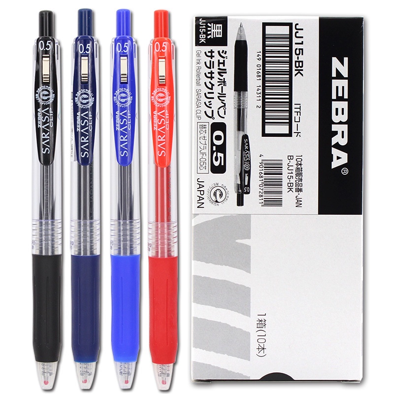 Zebra Sarasa Clip Gel Pen 0.5MM JJ15 Shopee Philippines