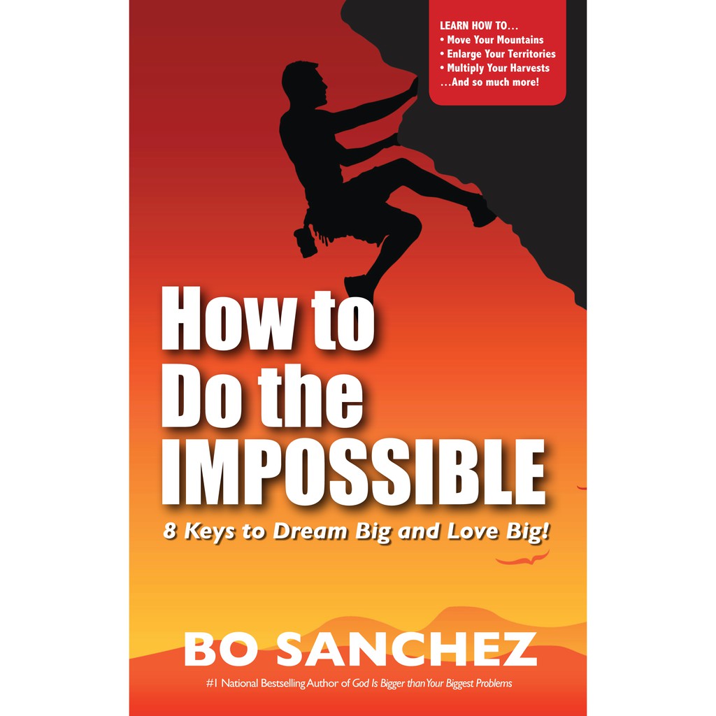 Bo Sanchez How to Do the Impossible Bestseller Book Success