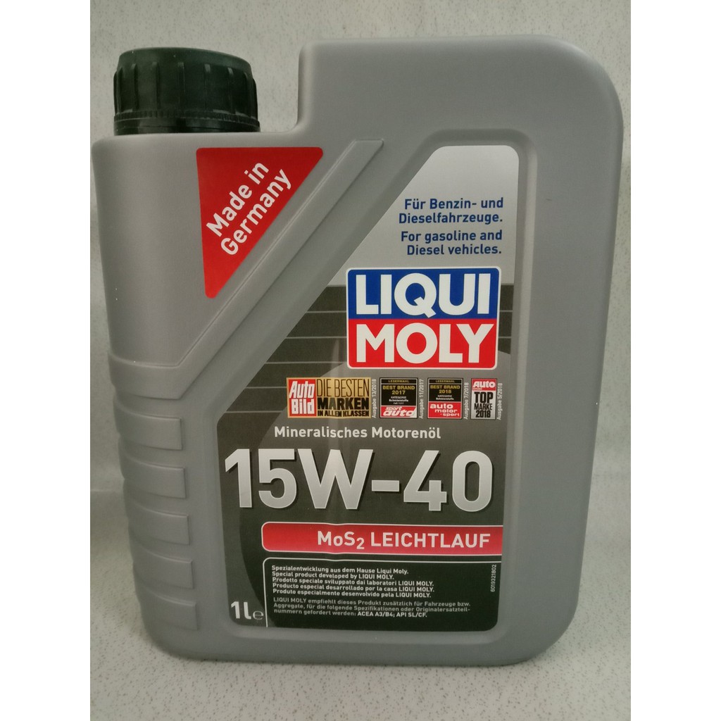 Liqui Moly Mos2 Low Friction 15W40 1 Liter/4 Liters