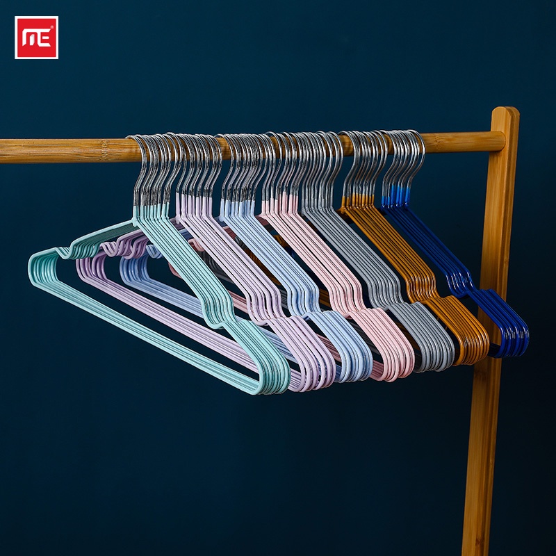 10PCS /Lot Hanger Stainless Steel Drying Hanger Strong Cloth Hanger