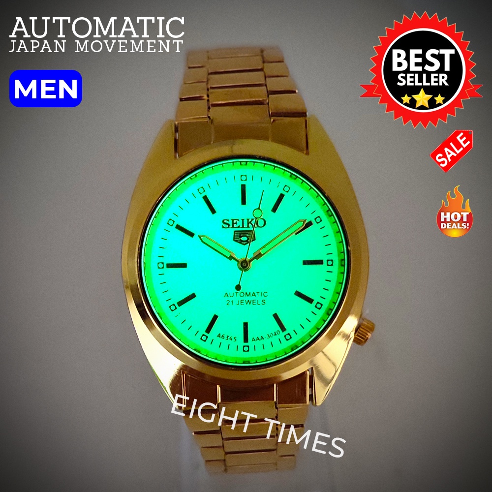 Arriba 77+ imagen seiko watch glow in the dark Thptnganamst.edu.vn