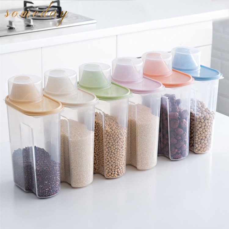 Kitchen Food Storage Container Kitchen Container Food Box Rice Dried