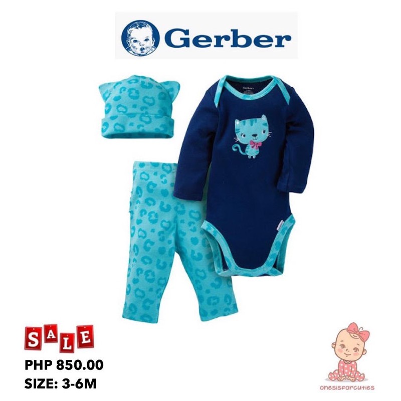 GERBER BABY CLOTHES SET Shopee Philippines