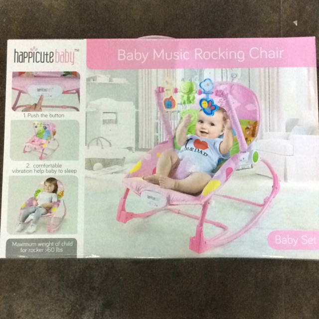 Baby music rocking chair (55524b) Shopee Philippines