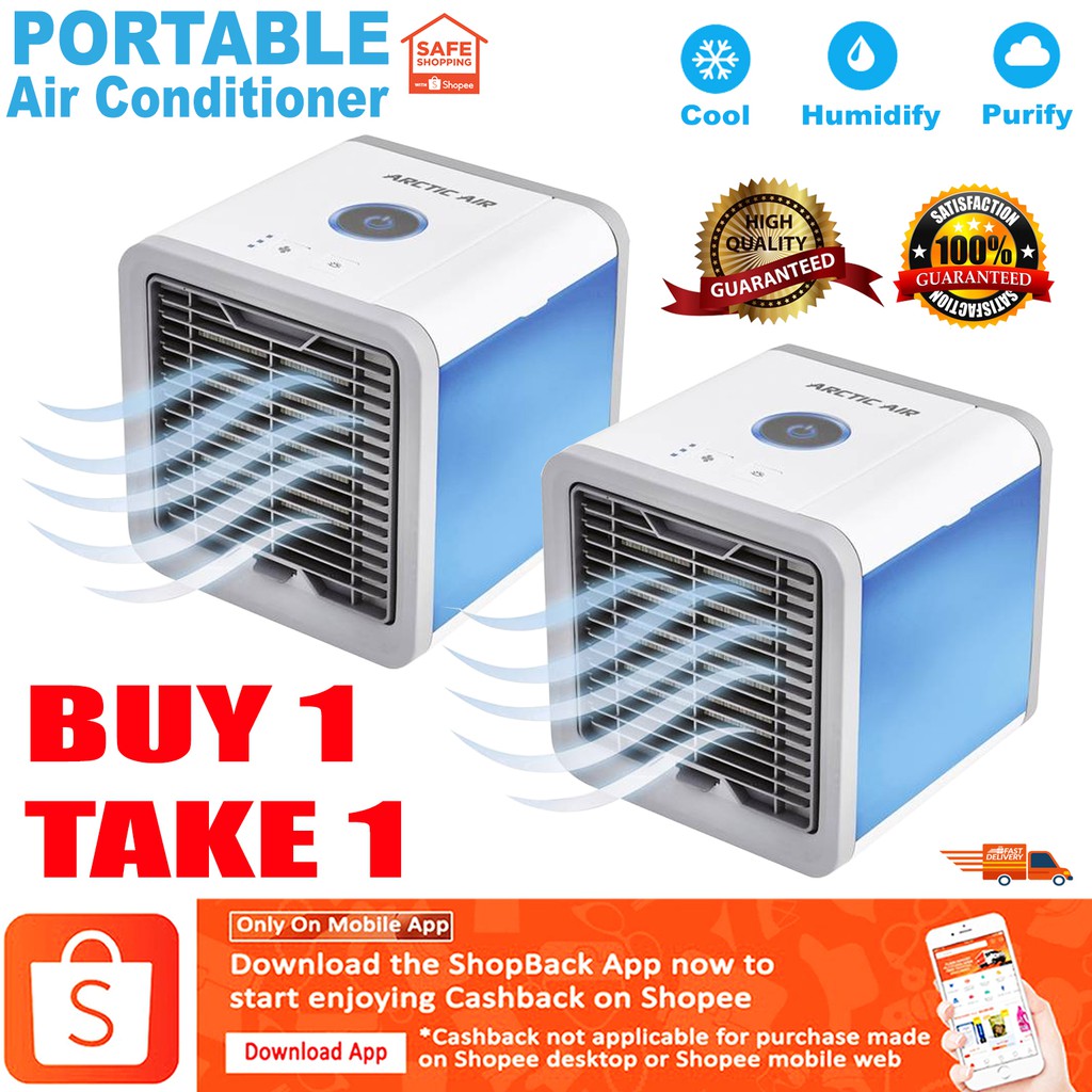 BUY 1 TAKE 1 Portable Air Conditioners with Icebox, Mini Air