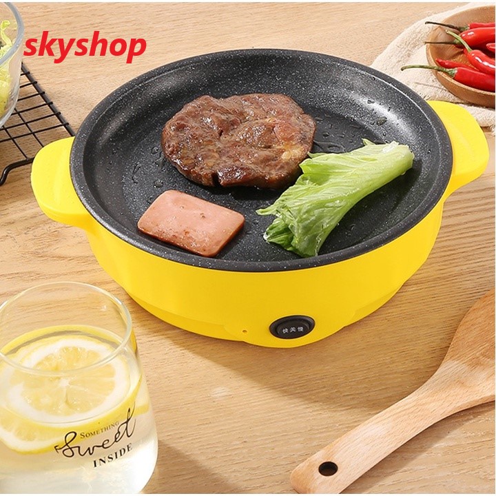 NEW Non Stick Electric Frying Pan Mini Electric Frying Pan 22cm Shopee Philippines