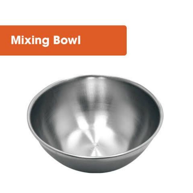 High Quality Stainless Mixing Bowl (Makapal) Shopee Philippines