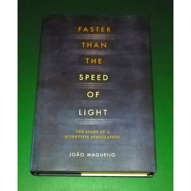 Faster Than the Speed of Light by Joao Magueijo (hardbound) Shopee