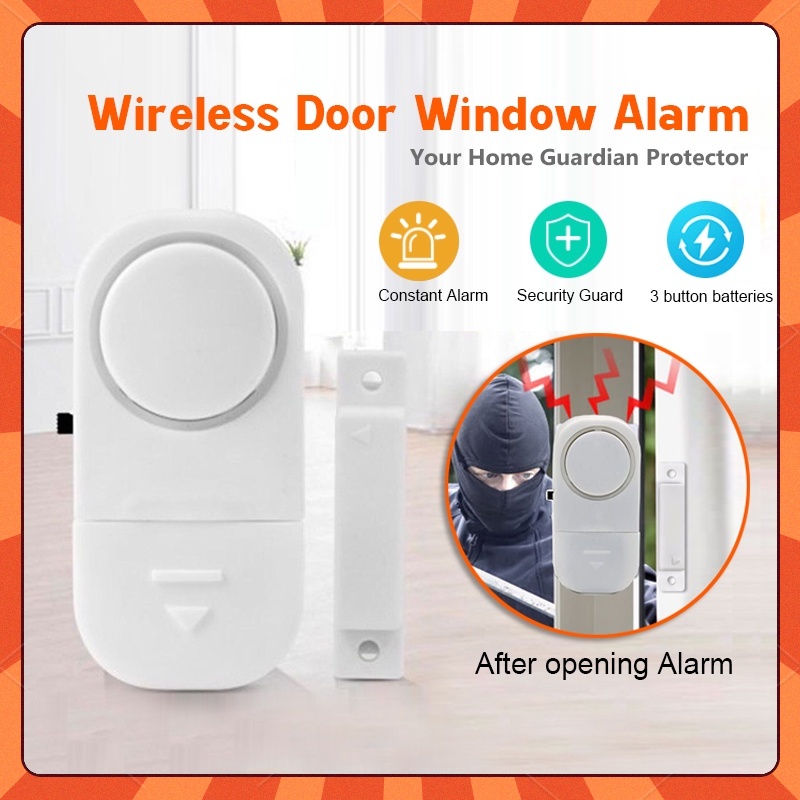 Wireless Door and Window Entry Alarm Burglar Alarm Sensor Shopee Philippines