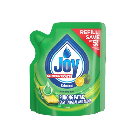 Joy Kalamansi Dishwashing Liquid (175ml) Shopee Philippines