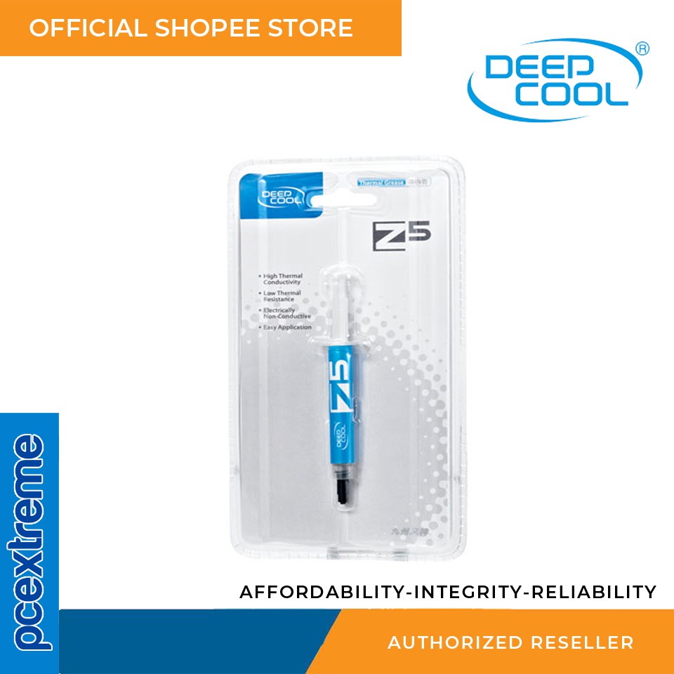 DEEPCOOL Z5 THERMAL PASTE Shopee Philippines