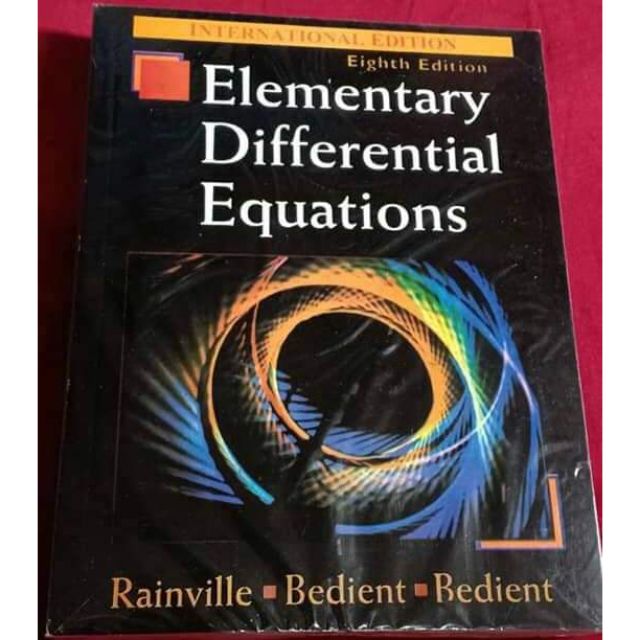 ELEMENTARY DIFFERENTIAL EQUATIONS Shopee Philippines