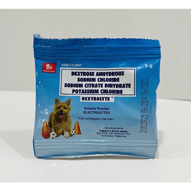 5g Dextrolyte Powder (Electrolytes for Dogs, Cats and other animals