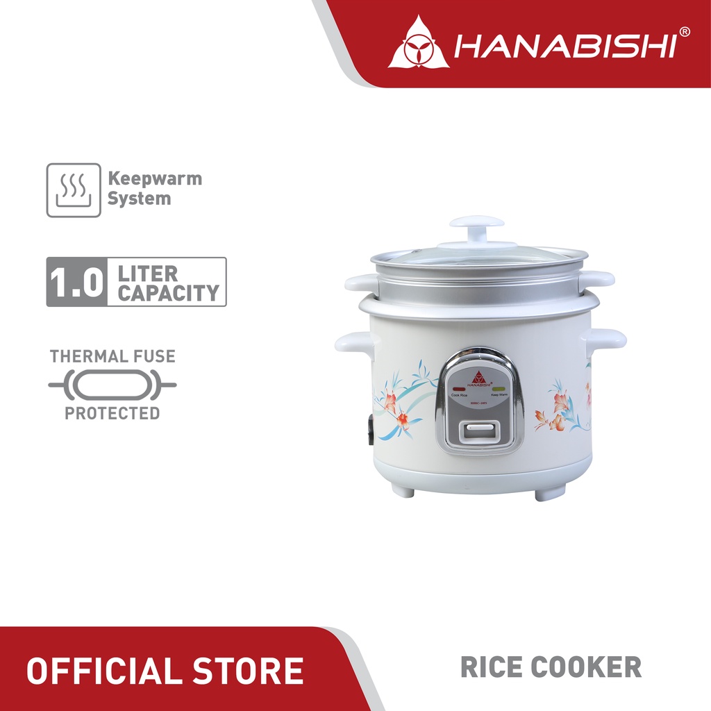 Hanabishi Rice Cooker 1 Liter HHRC10FS Shopee Philippines