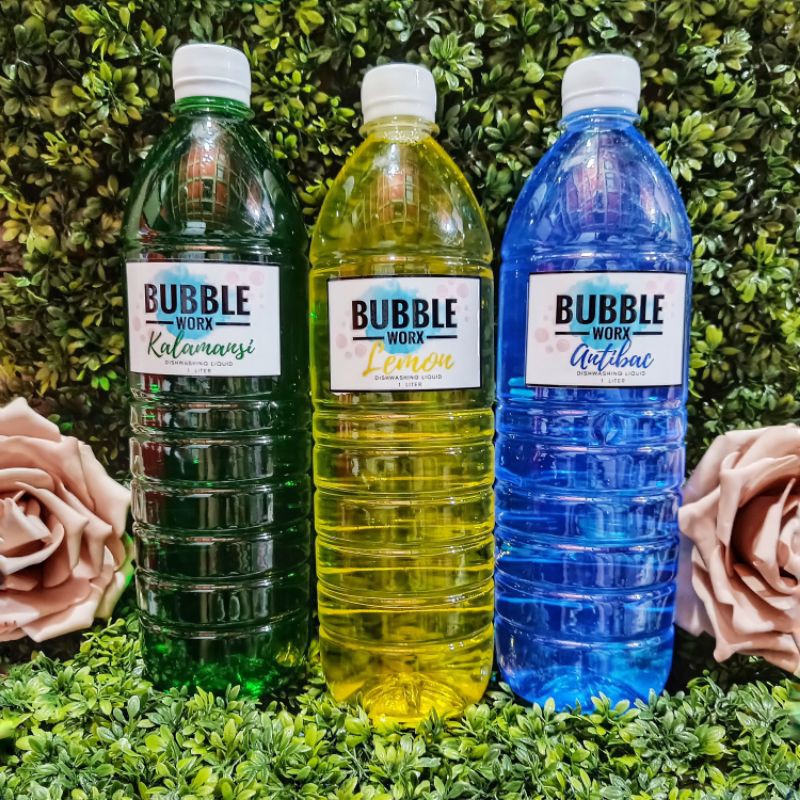 Dishwashing Liquid (Bubble Worx) 1 liter Shopee Philippines