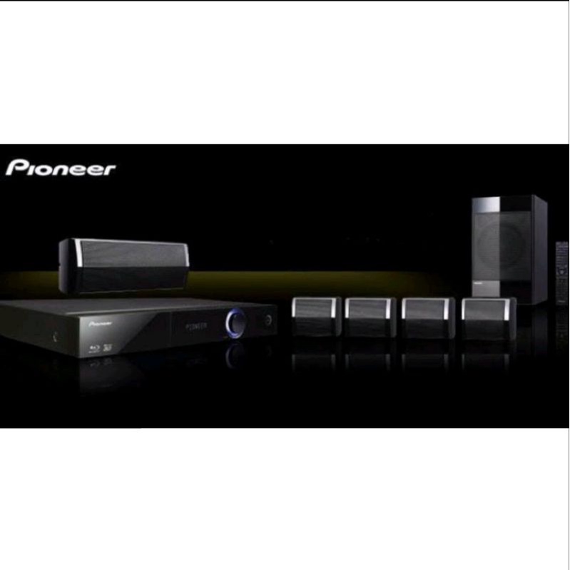 Pioneer bluray dvd home theater system 5.1 surround sound system