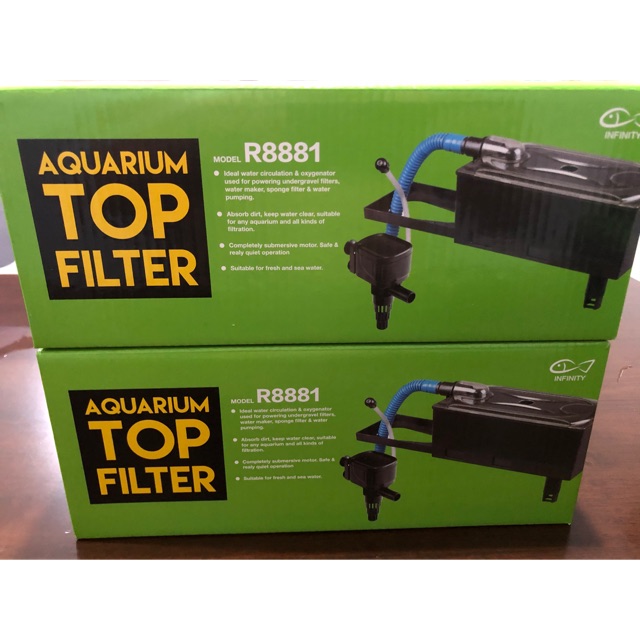 Infinity Aquarium Top Filter Shopee Philippines