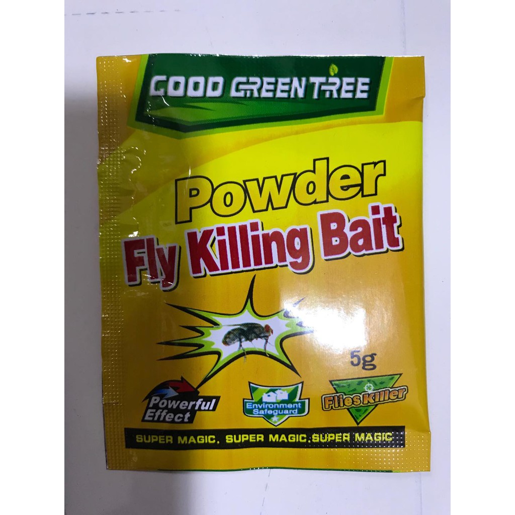 Good Green Tree Effective Fly killing bait powder Shopee Philippines