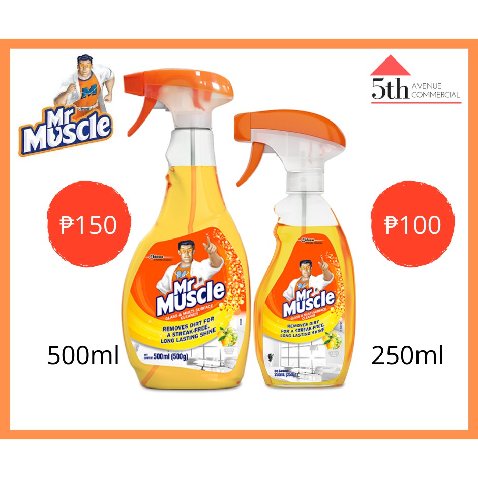 MR MUSCLE glass & multisurface cleaner Shopee Philippines