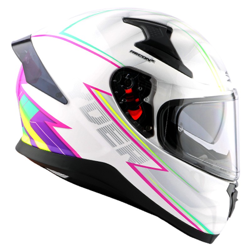 Spyder Fullface Helmet with Dual Visor Recon 2.0 GD Series 4 (with