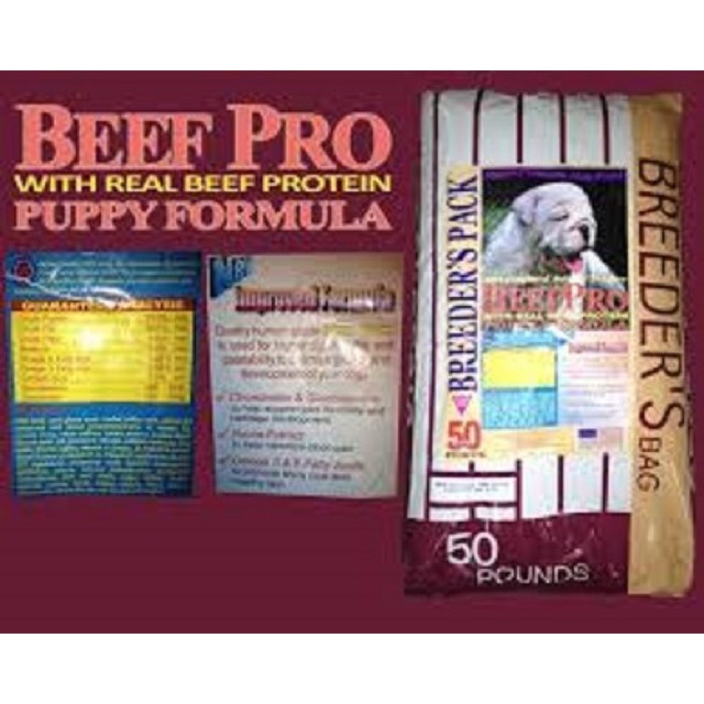 Beef Pro Dog Food (Puppy & Adult) Repack 1kilo Shopee Philippines