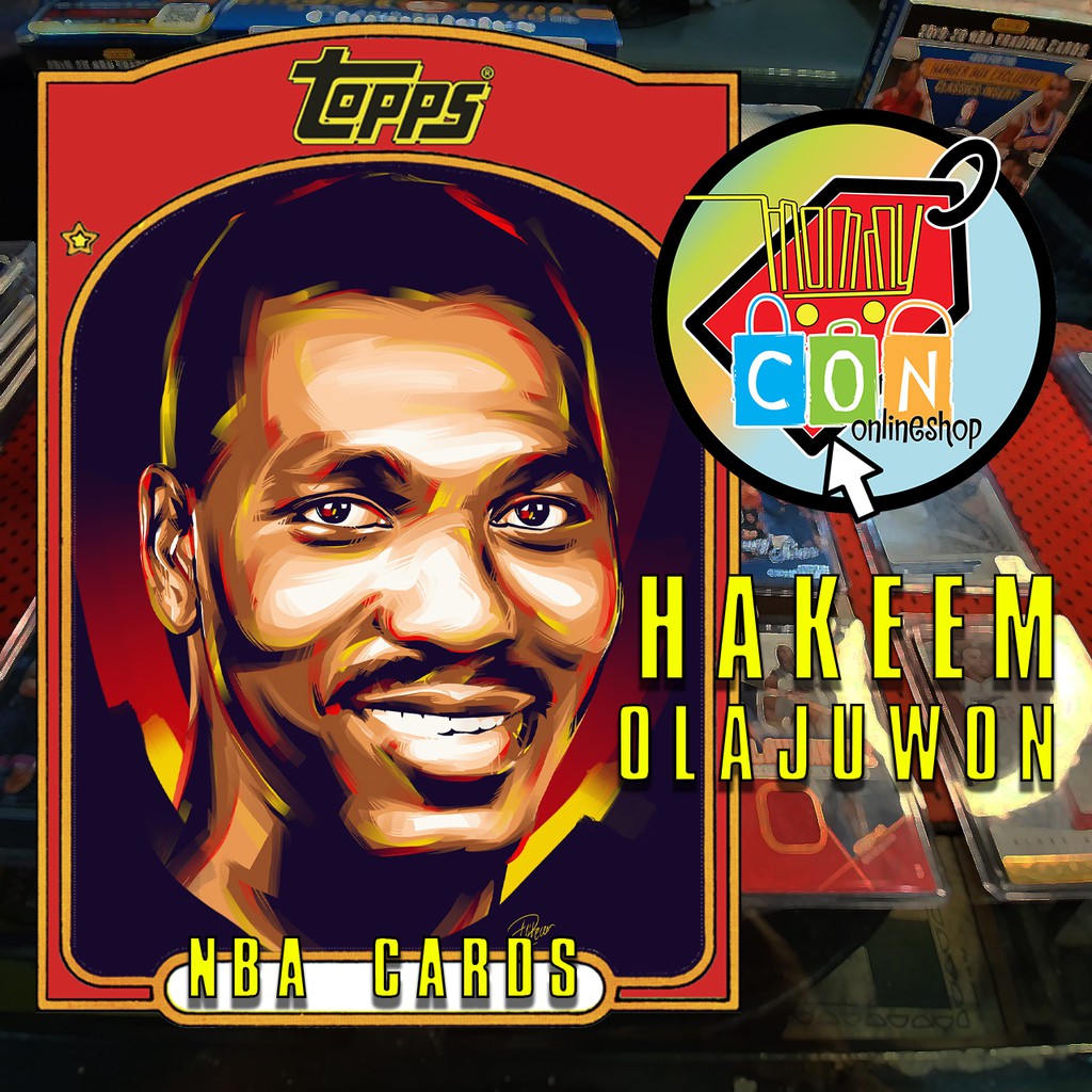 Hakeem Olajuwon NBA Cards Shopee Philippines