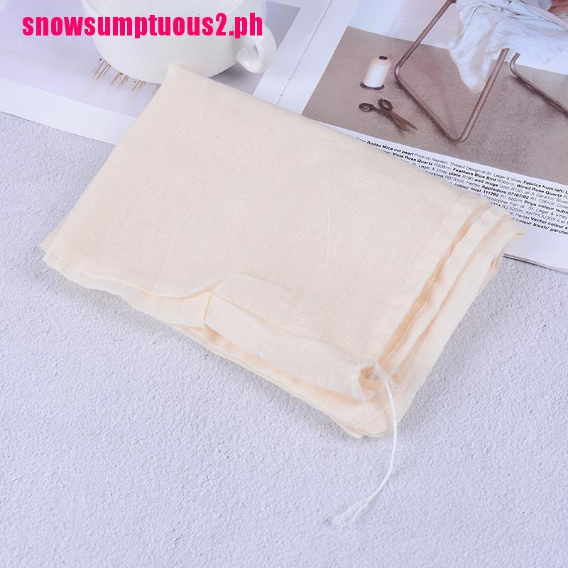 [Niceph]Reusable Nut Almond Milk Strainer Bag Tea Coffee juices Filter