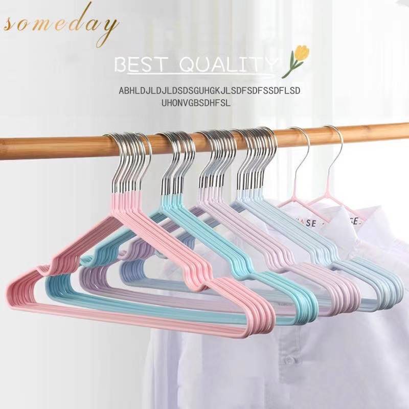 Big Size 10PCS Hanger Stainless Steel Drying Hanger Strong Clothes