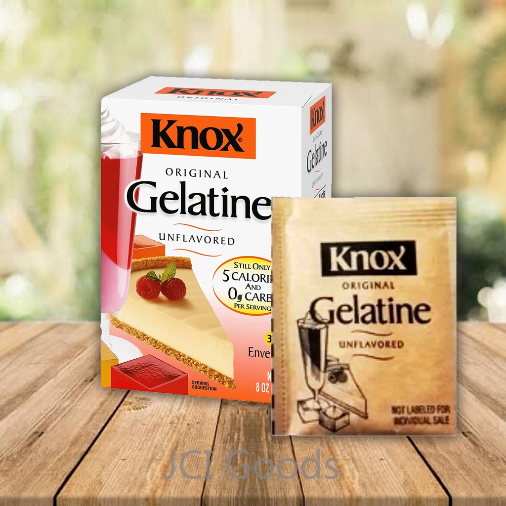 KNOX Gelatine Unflavored 1 Sachet 1 oz Shopee Philippines