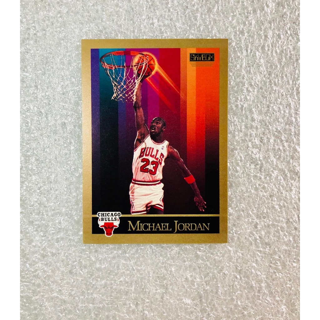 NBA Card Michael Jordan Skybox 1990 Shopee Philippines
