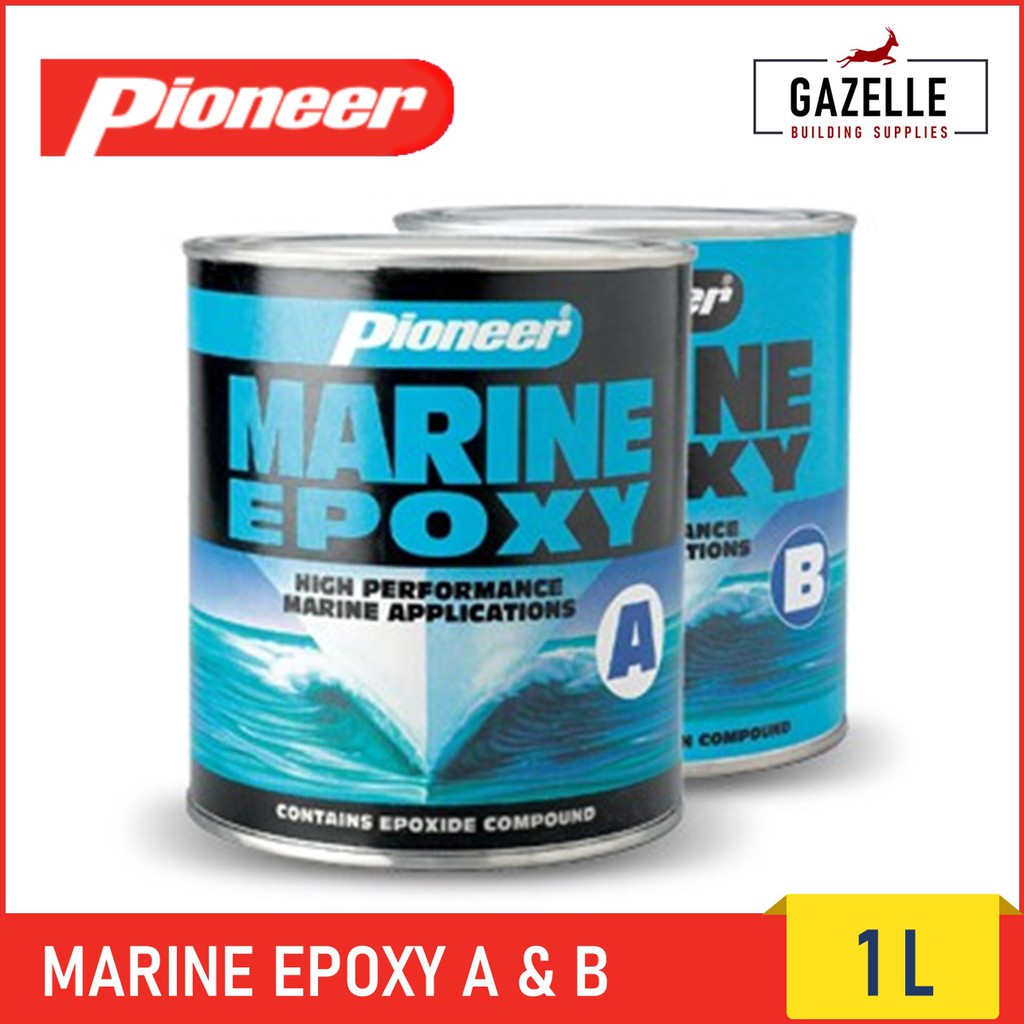 Pioneer Marine Epoxy Set (A&B) 1L Shopee Philippines