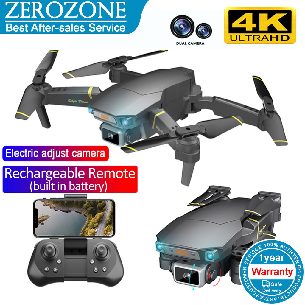 2020 Latest Electric Camera Drone 4k Infrared Obstacle Avoidance HD