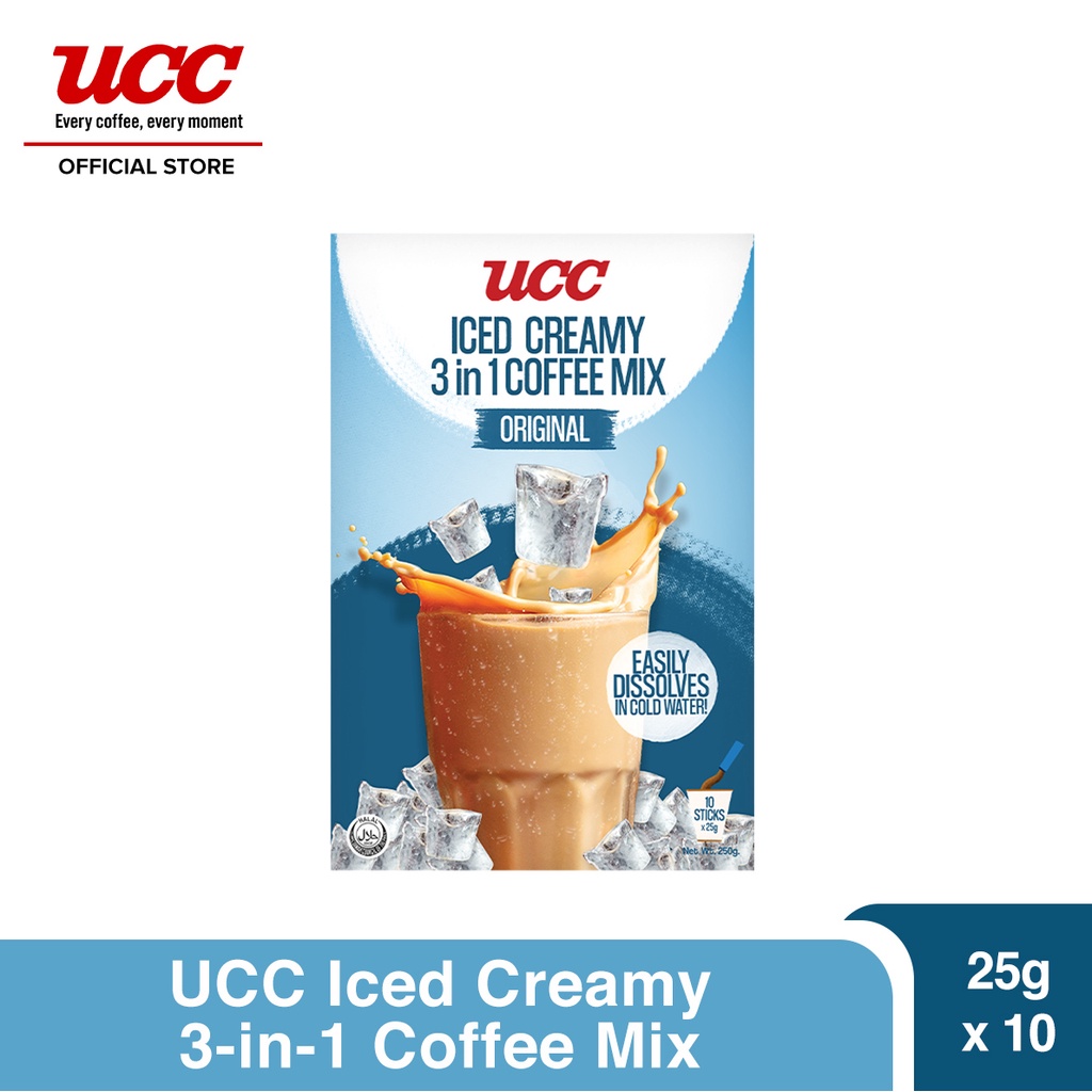 UCC Iced Creamy 3in1 Coffee Mix Shopee Philippines