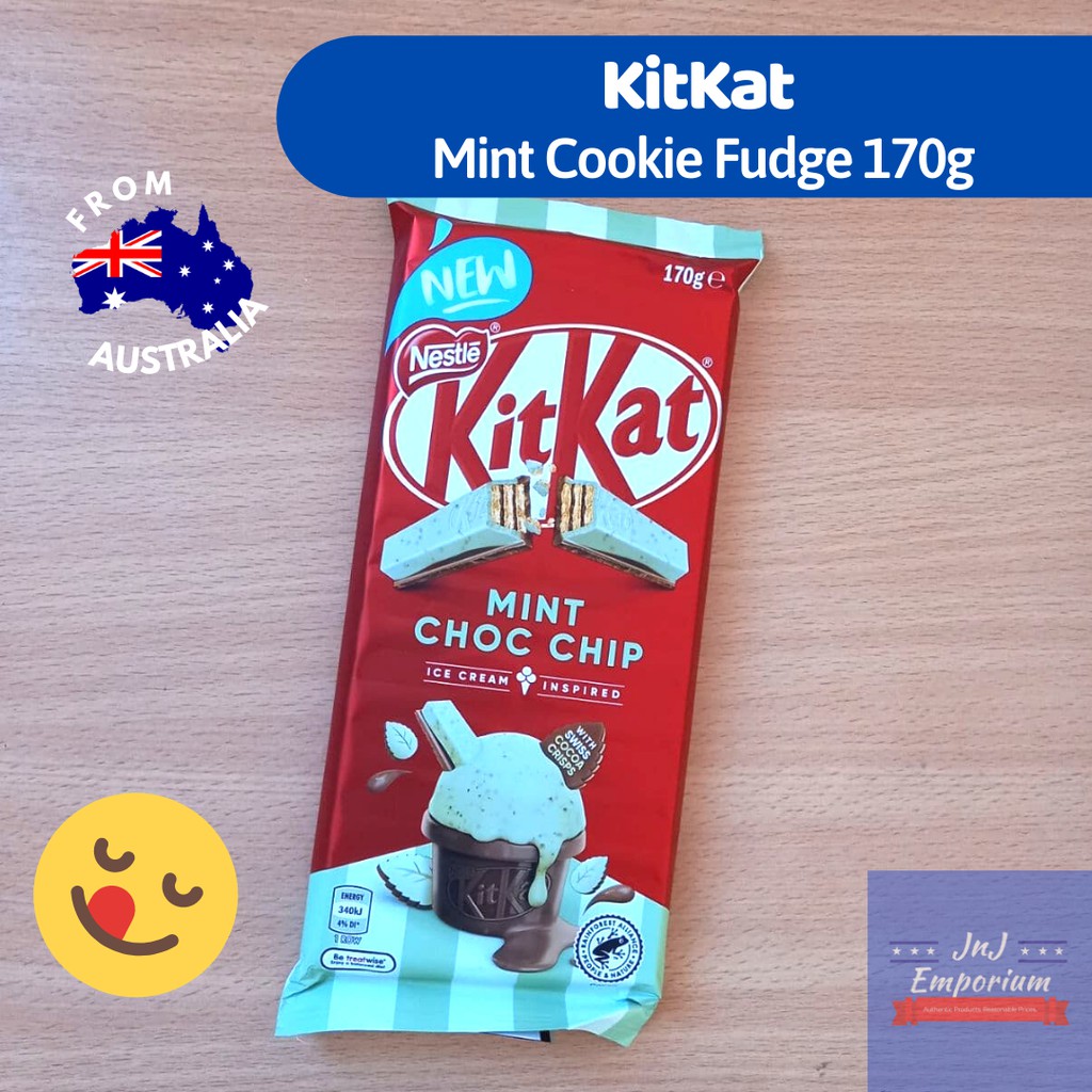 Kitkat Mint Choc Chip Bar 170g Shopee Philippines