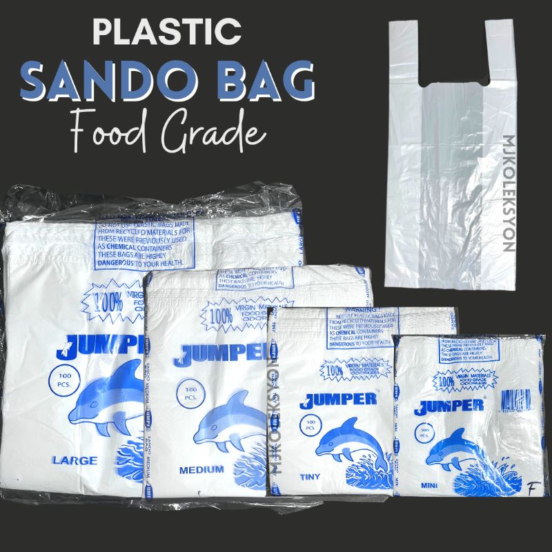 Plastic Sando Bag 100pcs Shopee Philippines